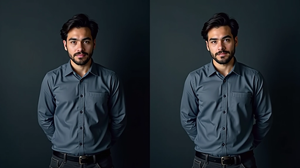 Vergleich-Grafik mit zwei Dark Mode Designs nebeneinander: Links fehlerhaft mit reinem Weiß und pechschwarzem Hintergrund, rechts korrekt mit entsättigten Farben und optimiertem Grauton