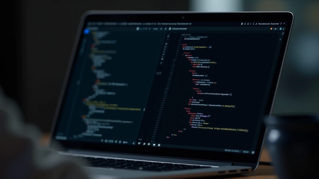 Code-Editor zeigt CSS-Variablen mit Dark-Mode und Light-Mode Definitionen