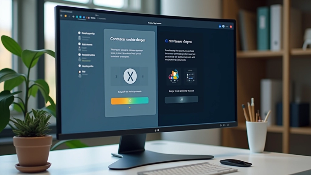 Kontrastprüfung auf zwei verschiedenen Hintergründen mit WCAG-Standards